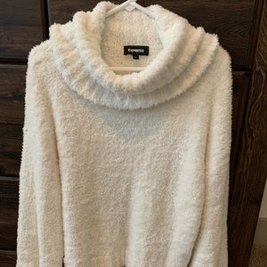 Express Chenille Crop Sweater